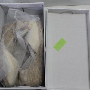 brand new nude wedge/ sandals